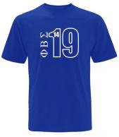 1914 PhiBetaSigma Blue T Shirt